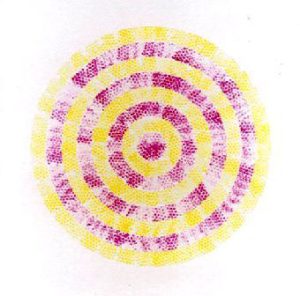schilderij Glasvezelbundel Henk de Bouter