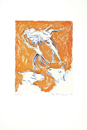 zeefdruk Zonder Titel AV007 Anton Vrede